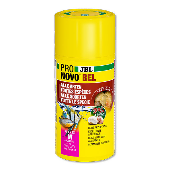 JBL PRONOVO BEL FLAKES M 250ml - Hauptfutter-Flocken für alle Fische